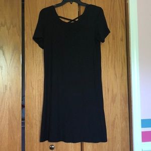 Black T-shirt Dress